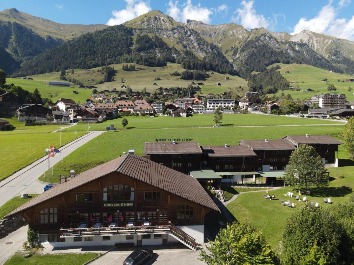 Hotel Roc Et Neige Chateau-d'Oex Exteriér fotografie