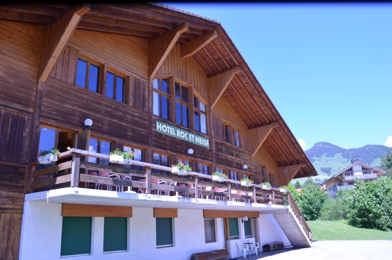 Hotel Roc Et Neige Chateau-d'Oex Exteriér fotografie